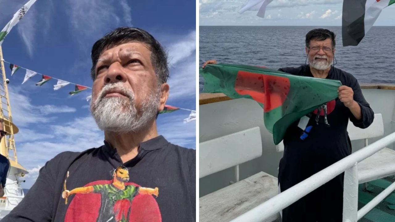 ফ্লোটিলা থেকে আলাদা হয়ে গাজার দিকে এগুচ্ছে আমাদের জাহাজ: শহিদুল আলম